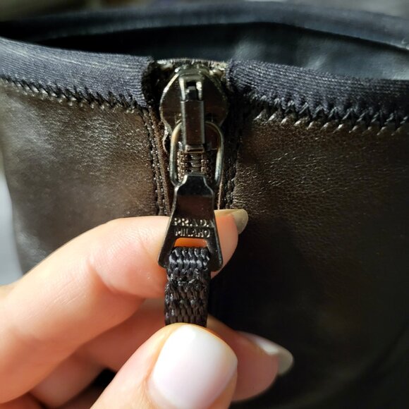 PRADA Boots Size 40 / US 10 Brown - Picture 2 of 10